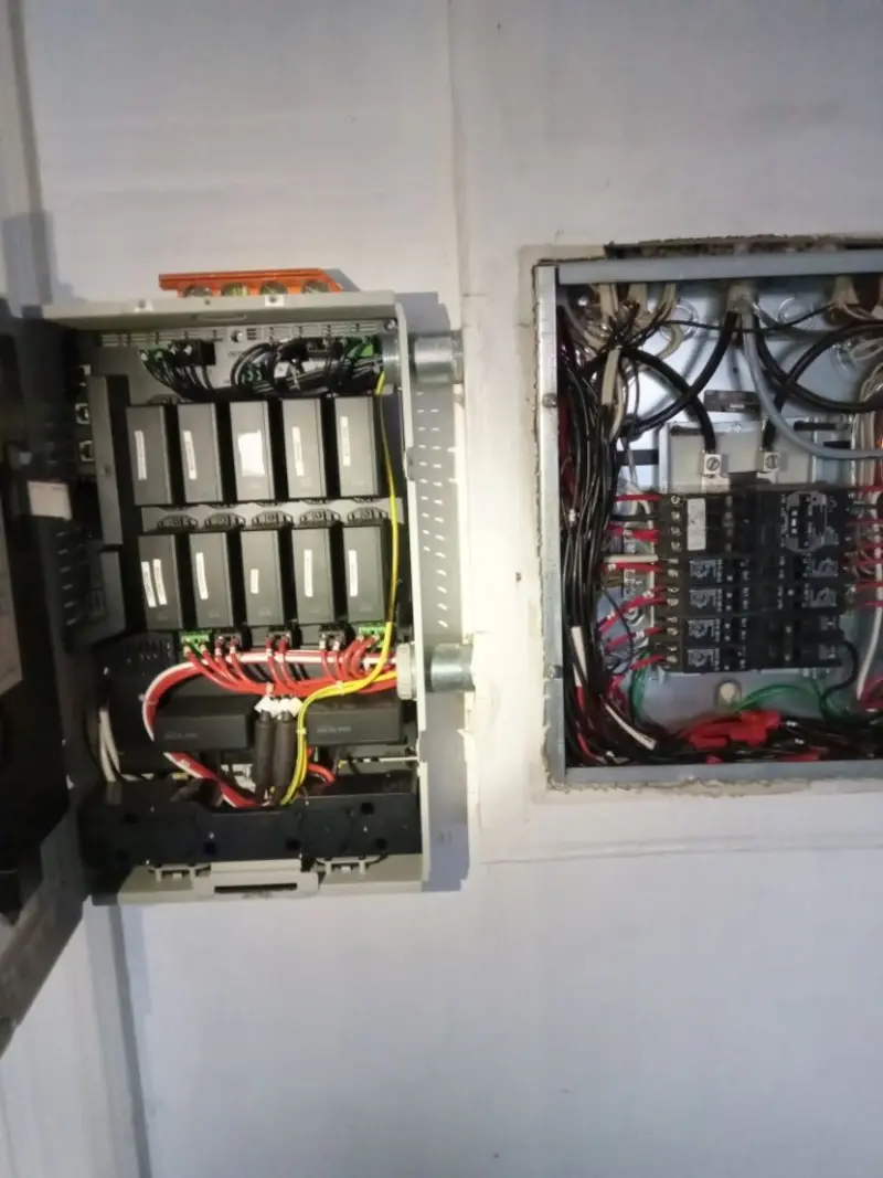Electrical panel upgrade completed for Indoor Lighting Installation in Mount Arlington